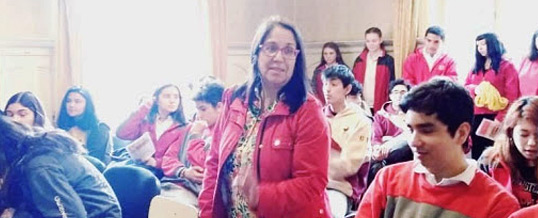 Estudiantes de diferentes colegios de Osorno visitaron nuestra Exposición Versiones Resilientes durante el mes de septiembre